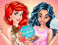 Jasmine and Ariel Wardrobe Swap