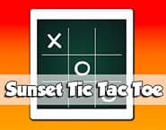 Sunset Tic Tac Toe