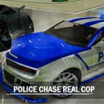 Police Chase Real Cop