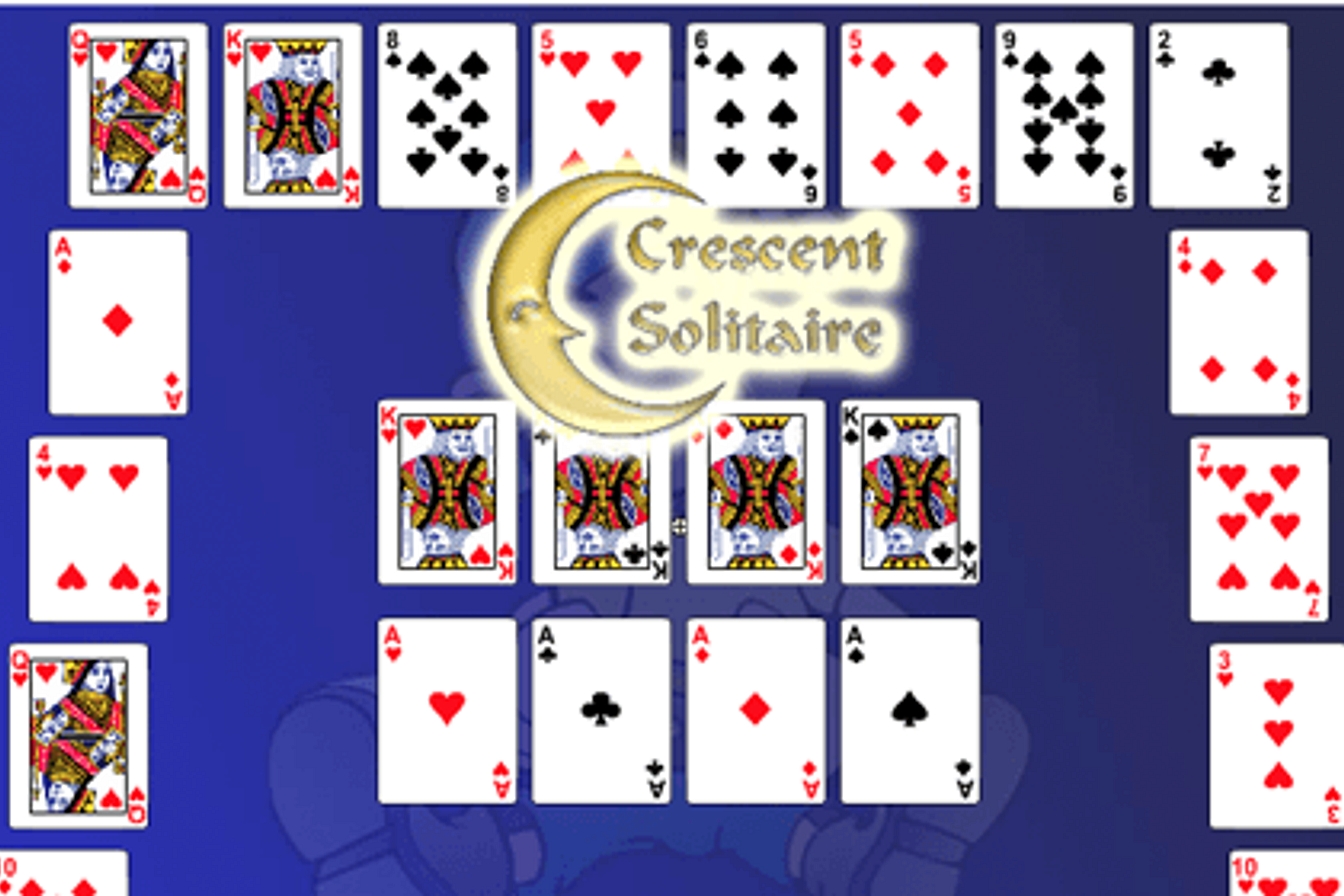crescent solitaire games crescent solitaire games