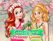 Colors of Spring Princess Gowns