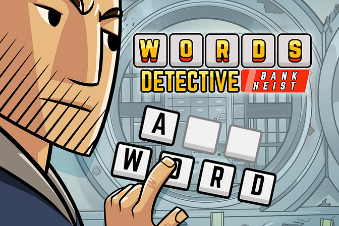 Words Detective Bank Heist