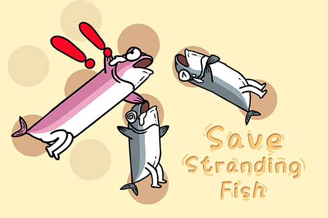 Save Stranding Fish