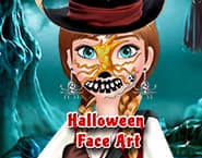 Halloween Face Art