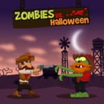 Zombies vs halloween