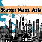 Scatter Maps: Asia