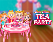 Baby Hazel Tea Party