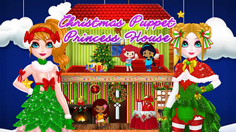 Christmas Puppet Princess House