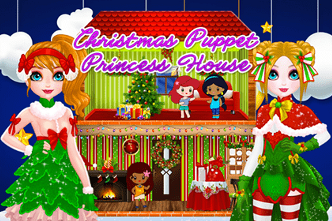 Christmas Puppet Princess House