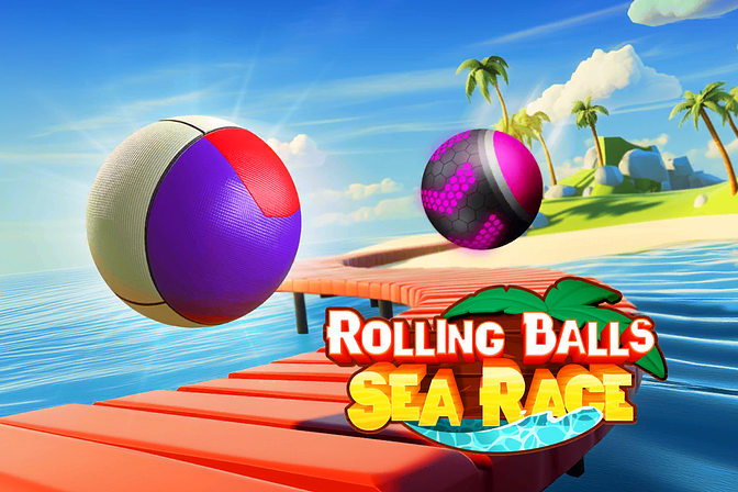 Rolling Balls Sea Race