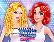 Weiße Party Überraschung